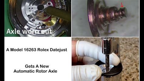 rolex rotor axle|Rolex repair rotor axle replacement .